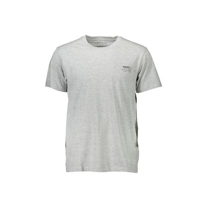 Guess Jeans T-Shirt Maniche Corte Uomo Grigia Stampa Logo Grigio - foto prodotto