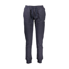 K-Way Pantaloni Donna Blu Logo