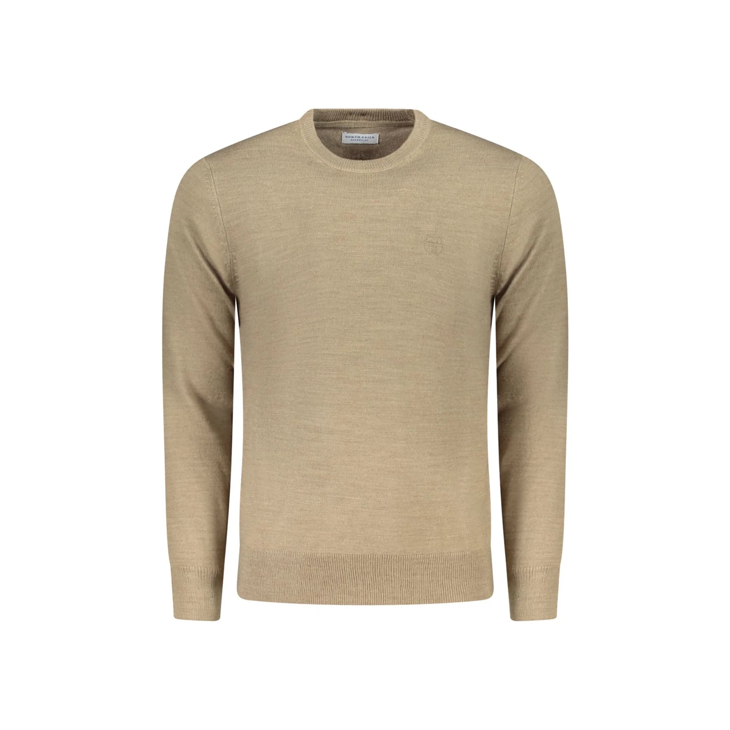 North Sails Maglia Uomo Marrone Girocollo con Logo Maglie - foto prodotto