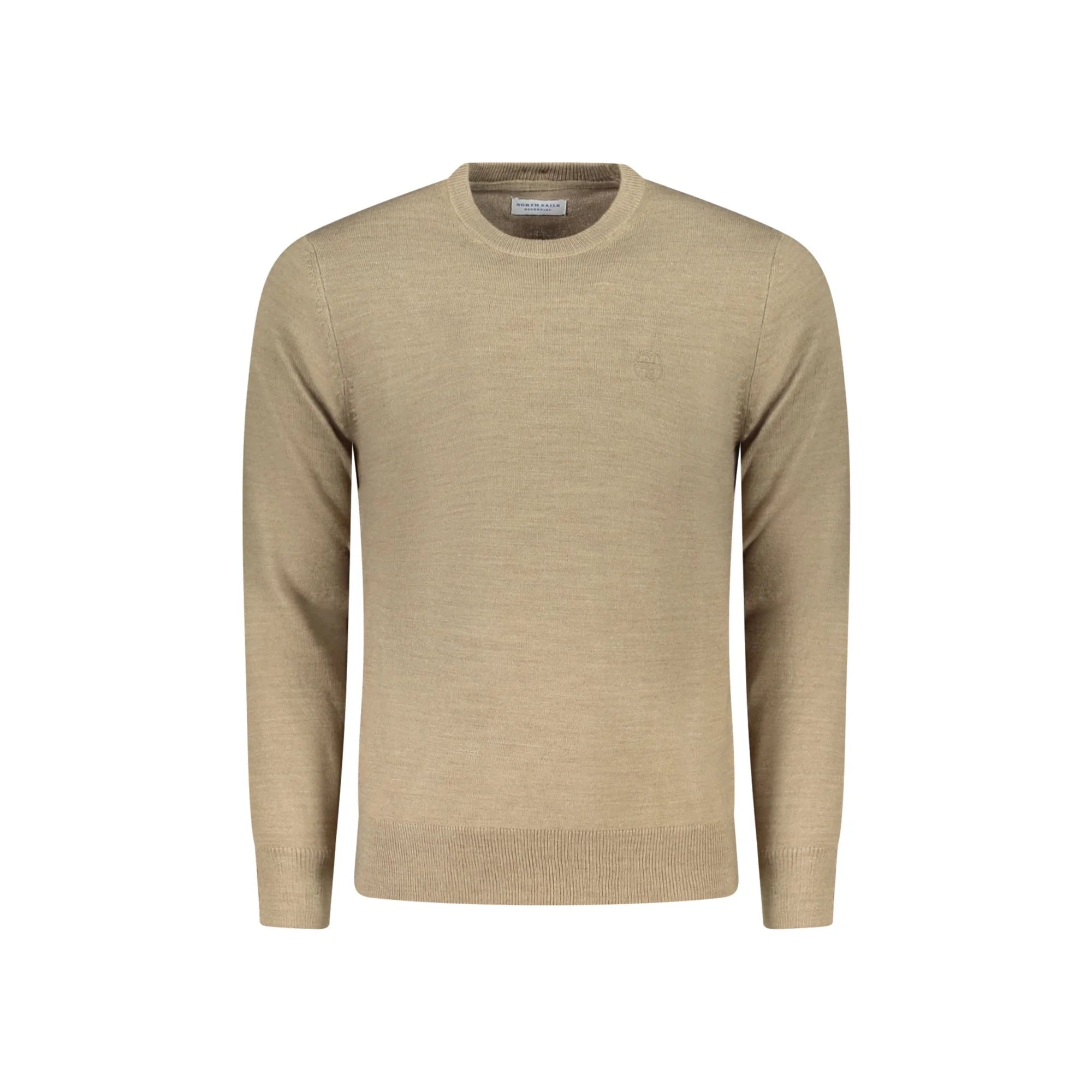 North Sails Maglia Uomo Marrone Girocollo con Logo Maglie - foto prodotto