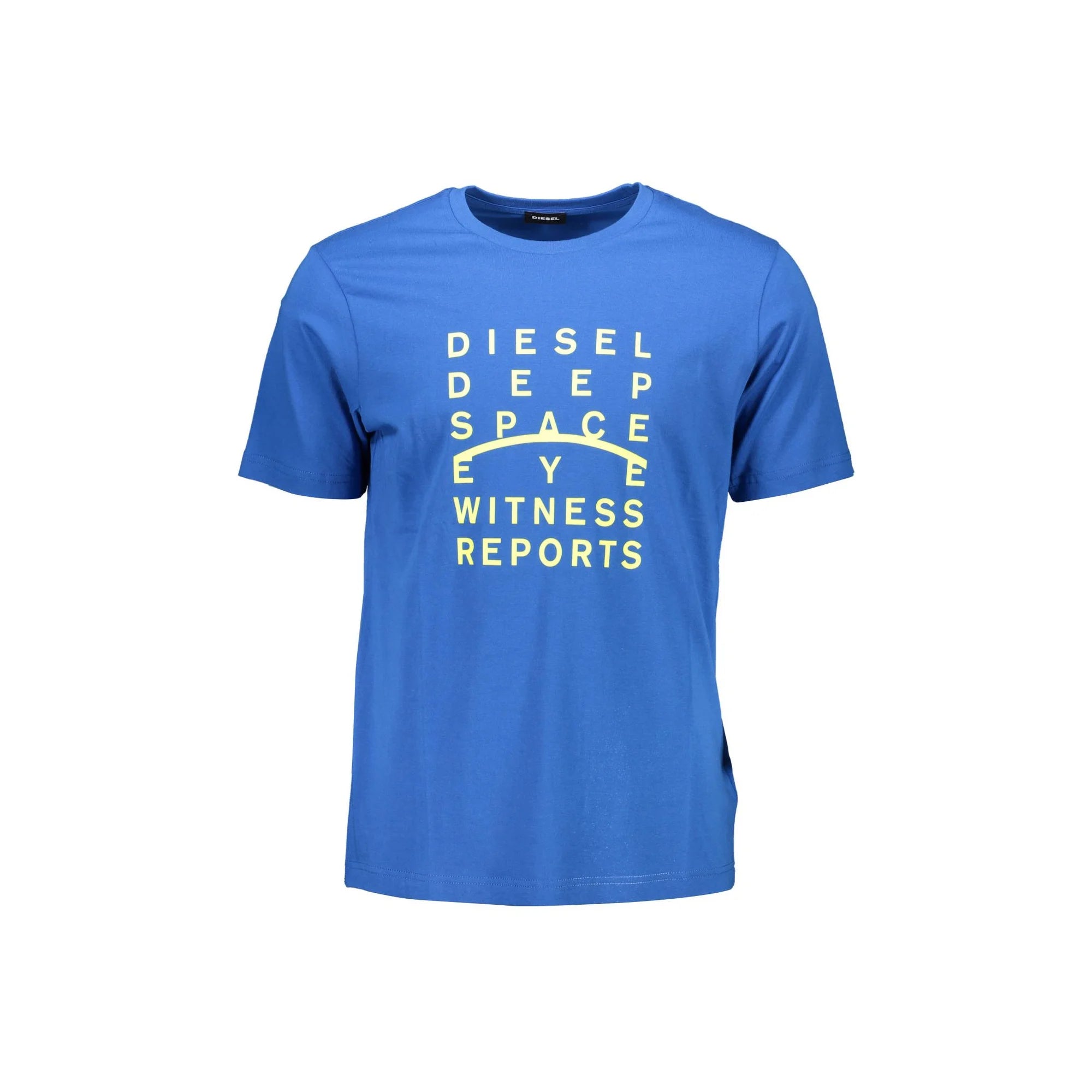 DIESEL T-SHIRT MANICHE CORTE UOMO BLU