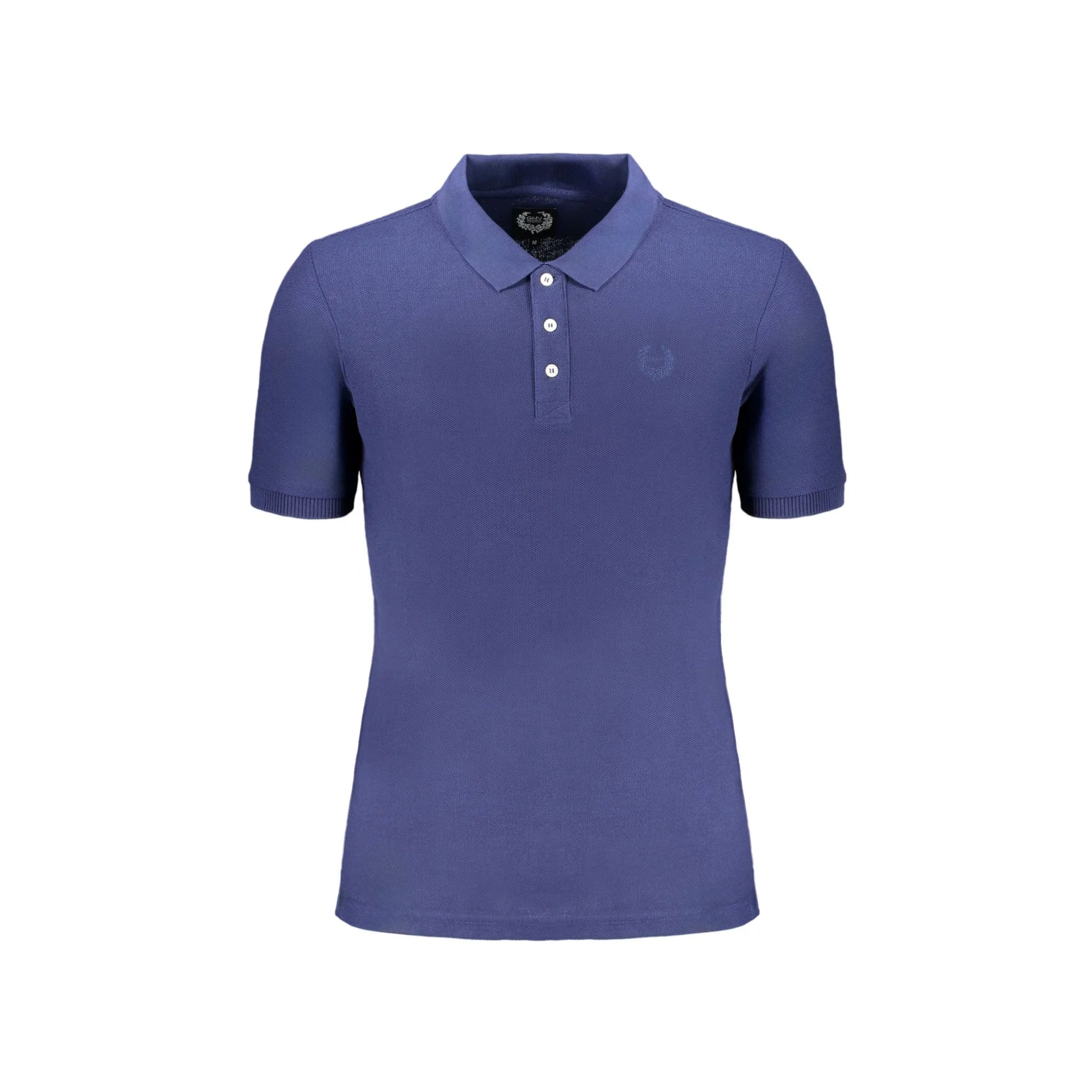 GIAN MARCO VENTURI POLO MANICHE CORTE UOMO BLU