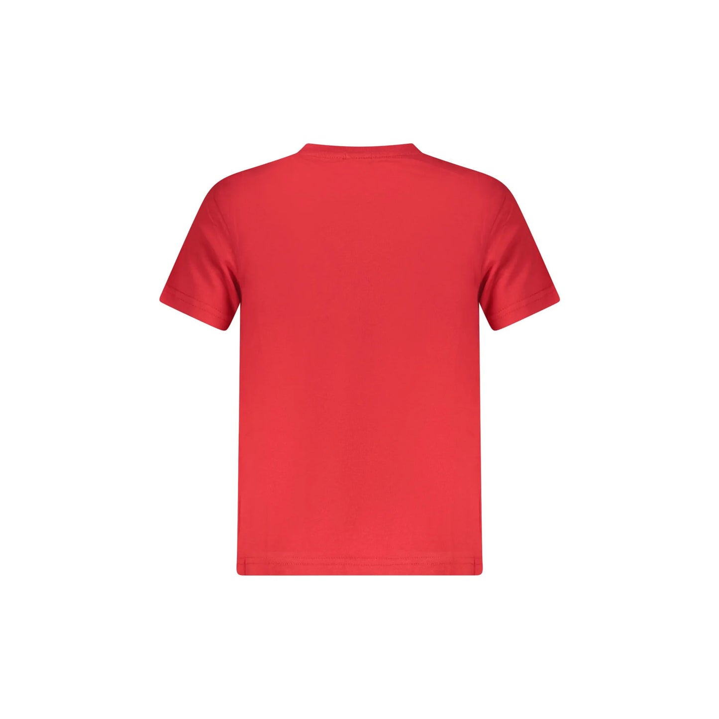 North Sails T-Shirt Maniche Corte Bambino Rossa Stampa Logo rosso - vista 2