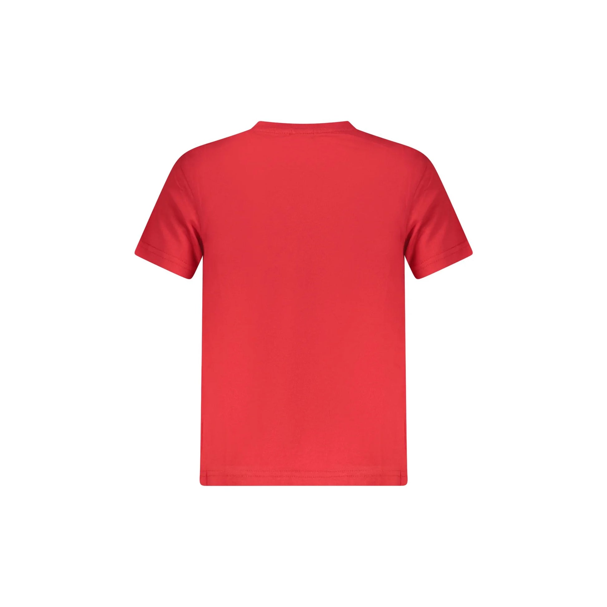 North Sails T-Shirt Maniche Corte Bambino Rossa Stampa Logo rosso - vista 2
