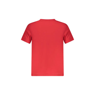 North Sails T-Shirt Maniche Corte Bambino Rossa Stampa Logo rosso - vista 2