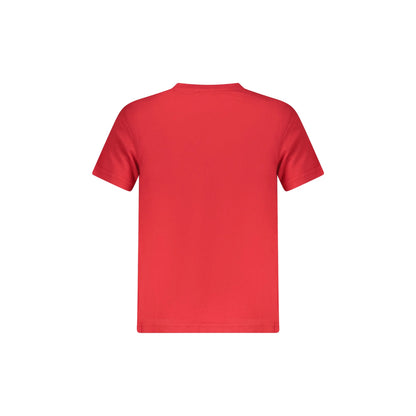 North Sails T-Shirt Maniche Corte Bambino Rossa Stampa Logo rosso - vista 2