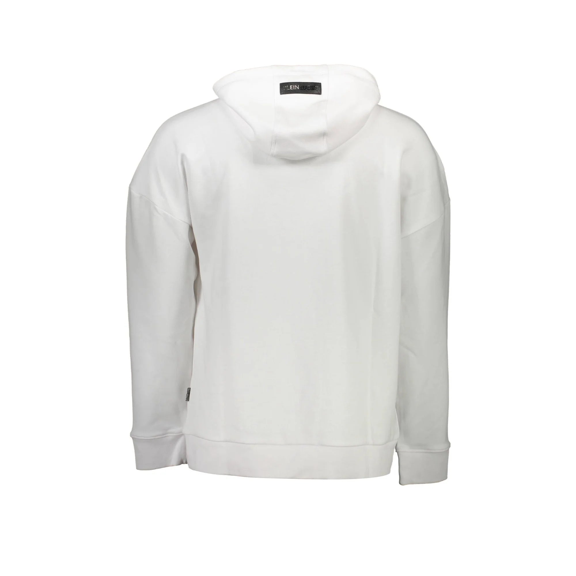 PLEIN SPORT FELPA SENZA ZIP UOMO BIANCO