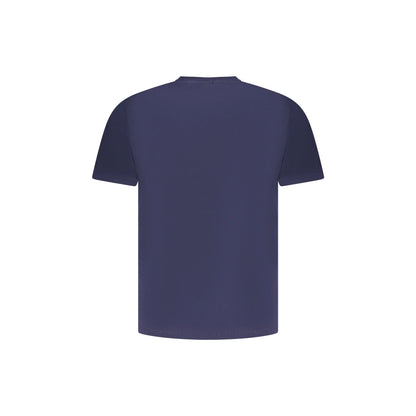 North Sails T-Shirt Maniche Corte Uomo Blu Stampa Logo - vista 2