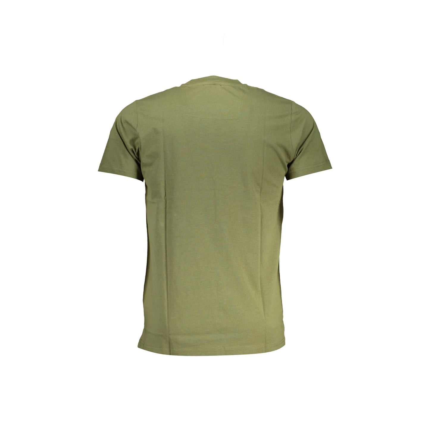 Cavalli Class T-Shirt Maniche Corte Uomo Verde Stampa Logo - vista 2