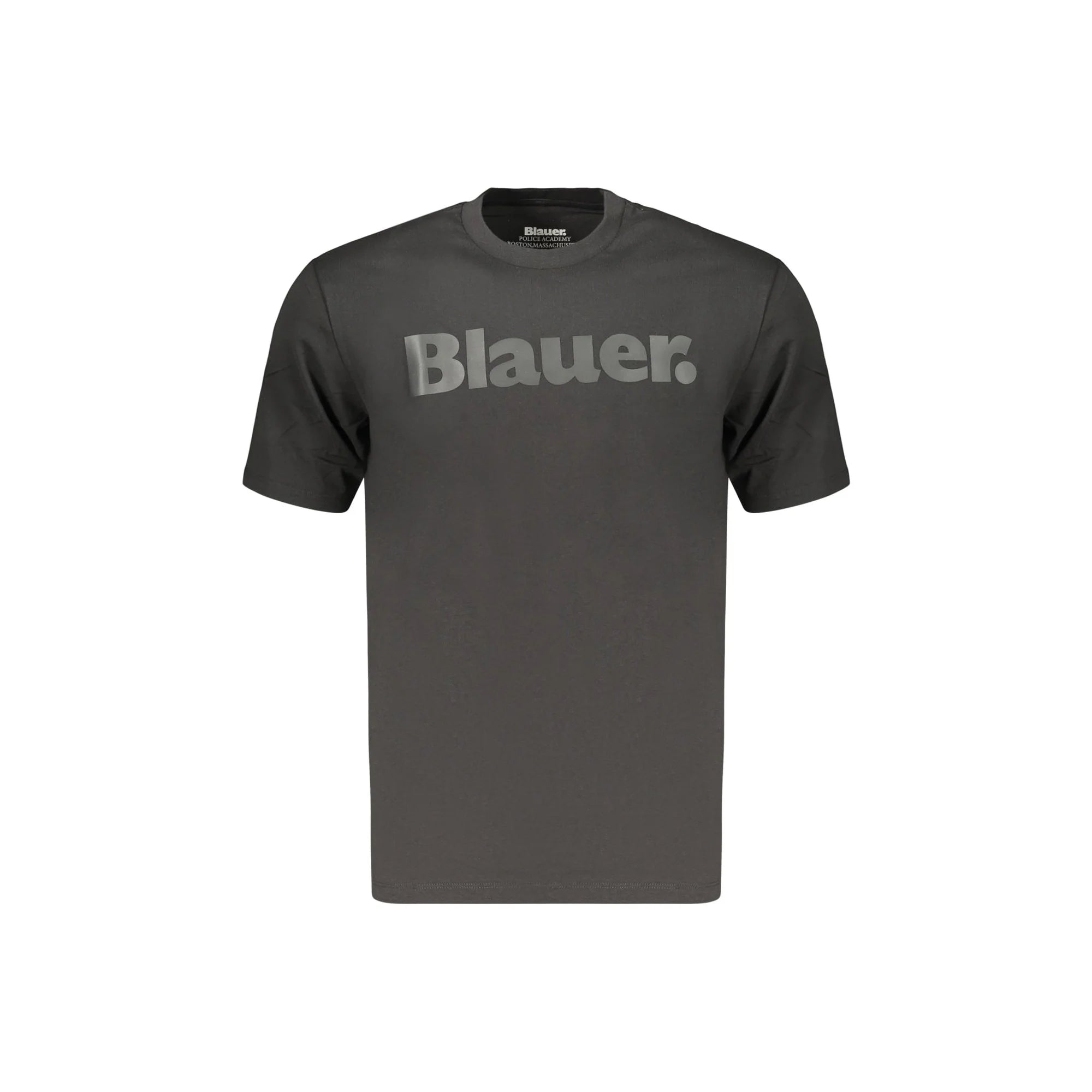 BLAUER APPAREL T-SHIRT MANICHE CORTE UOMO NERO