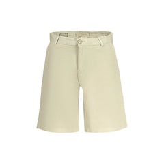 Guess Jeans Short Bermuda beige med logo