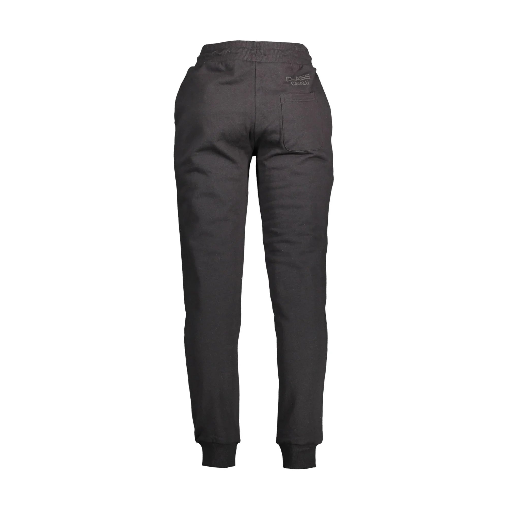CAVALLI CLASS PANTALONE UOMO NERO