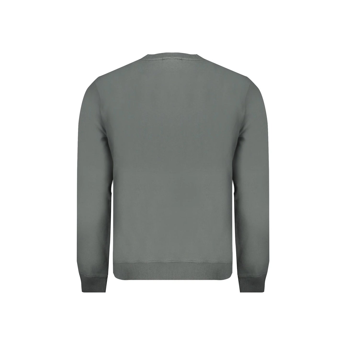 Napapijri Felpa Uomo Verde Girocollo Regular Fit Logo Felpe - vista 2