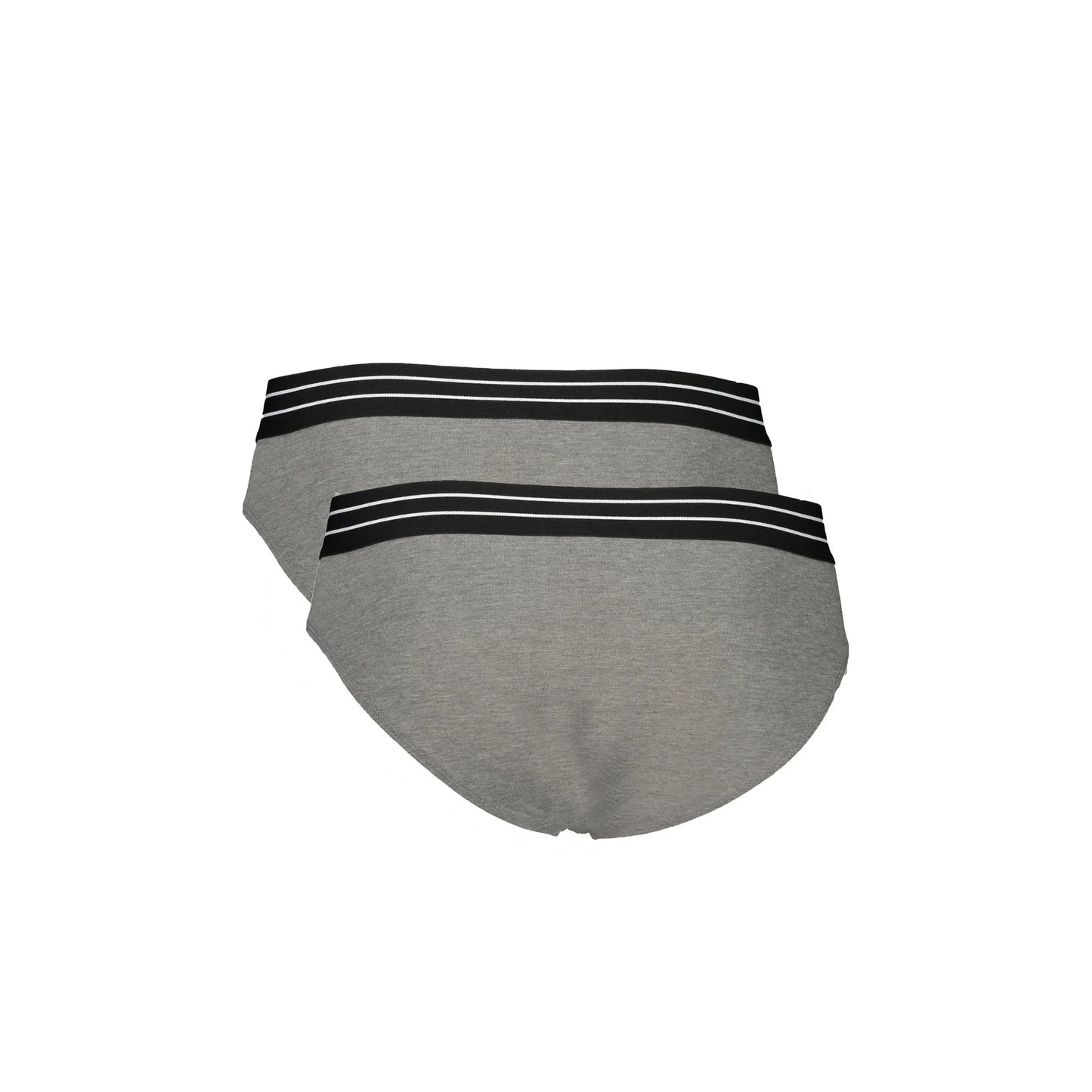 Cavalli Class Slip Uomo Grigio Stampa Logo Intimo - vista 2