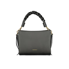 Coccinelle Umhängetasche Leder Damen Schwarz Logo