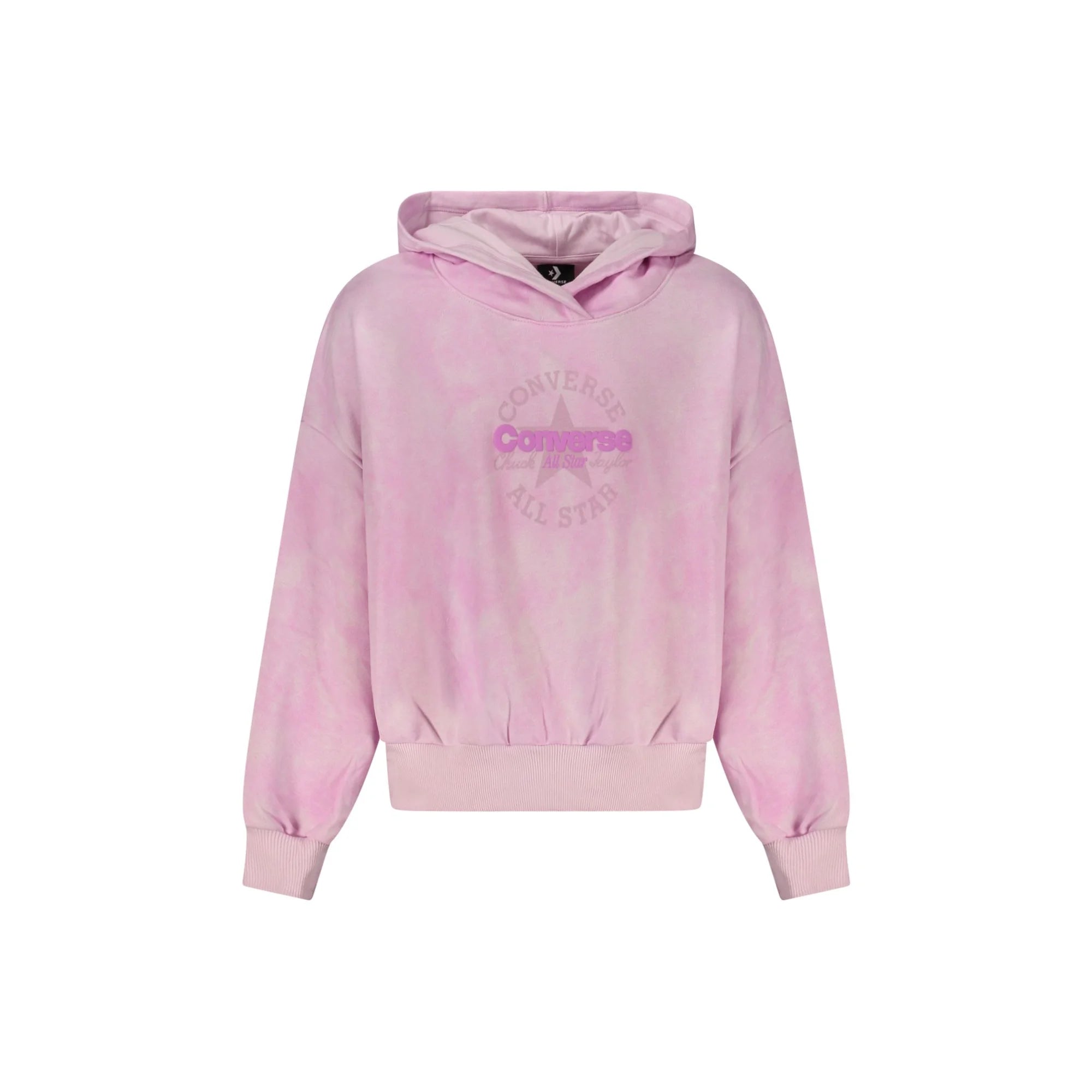 CONVERSE FELPA SENZA ZIP BAMBINA ROSA