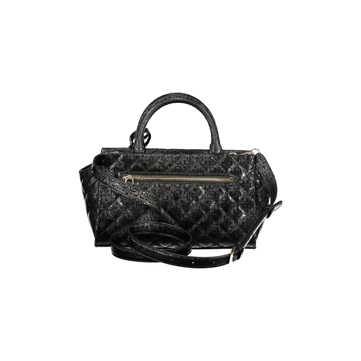Guess Jeans Borsa a Tracolla Donna Nera Logo Borse nero - vista 2