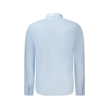 Timberland Camicia Maniche Lunghe Uomo Azzurra Ricamo Camicie azzurro - vista 2