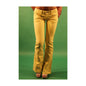 Gaudì Pantaloni Donna Giallo Logo - foto prodotto