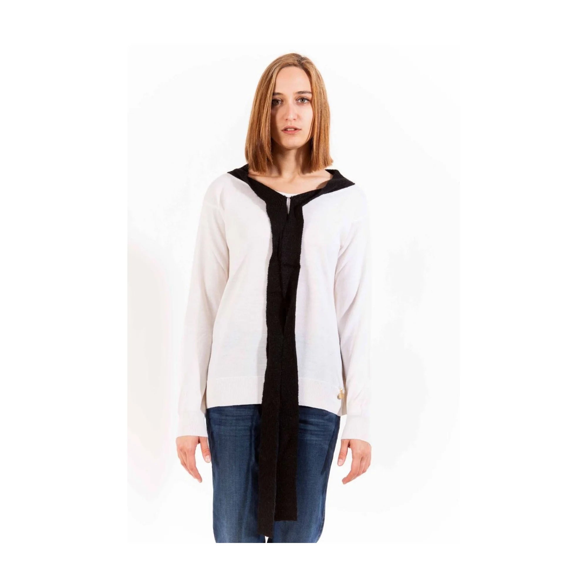LOVE MOSCHINO MAGLIA DONNA BIANCO