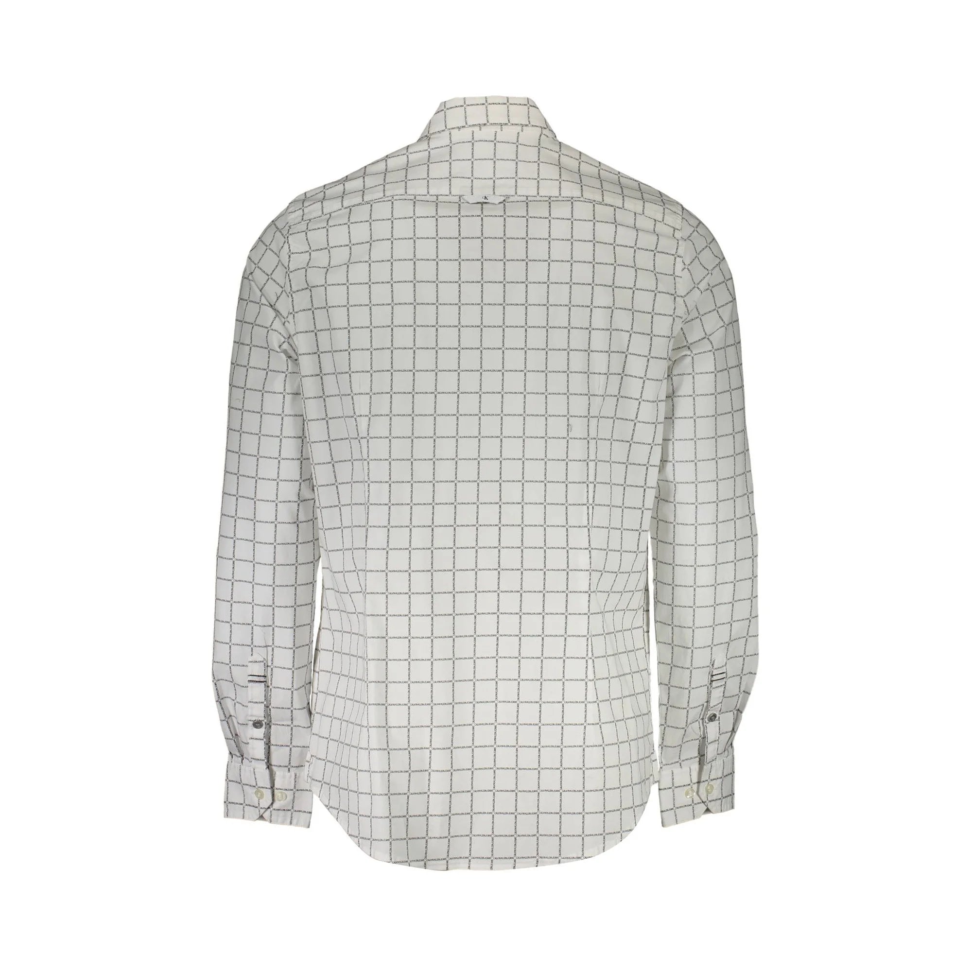 CALVIN KLEIN CAMICIA MANICHE LUNGHE UOMO BIANCO