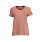 LEVI'S T-SHIRT MANICHE CORTE DONNA ROSSO