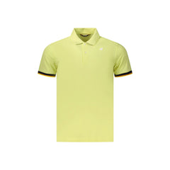 K-Way Polo Maniche Corte Uomo Gialla Logo