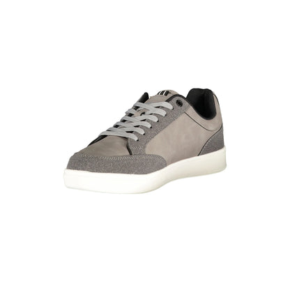 Gas Sneakers Uomo Grigie Lacci Plantare Removibile Logo grigio - vista 3