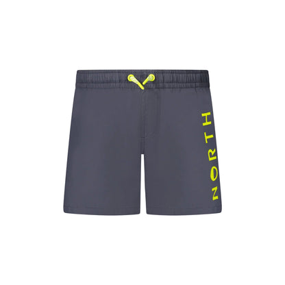 North Sails Costume da Mare Bambino Blu Stampa Logo - foto prodotto