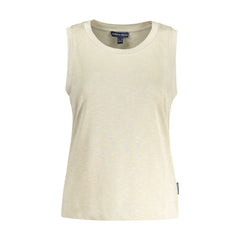 North Sails Débardeur Femme Beige Logo