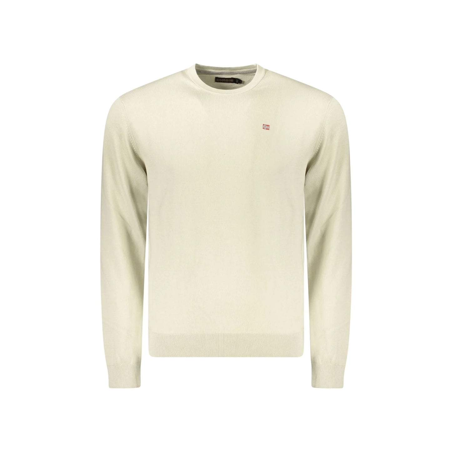Napapijri Maglia Uomo Beige Ricamo Maglie - foto prodotto