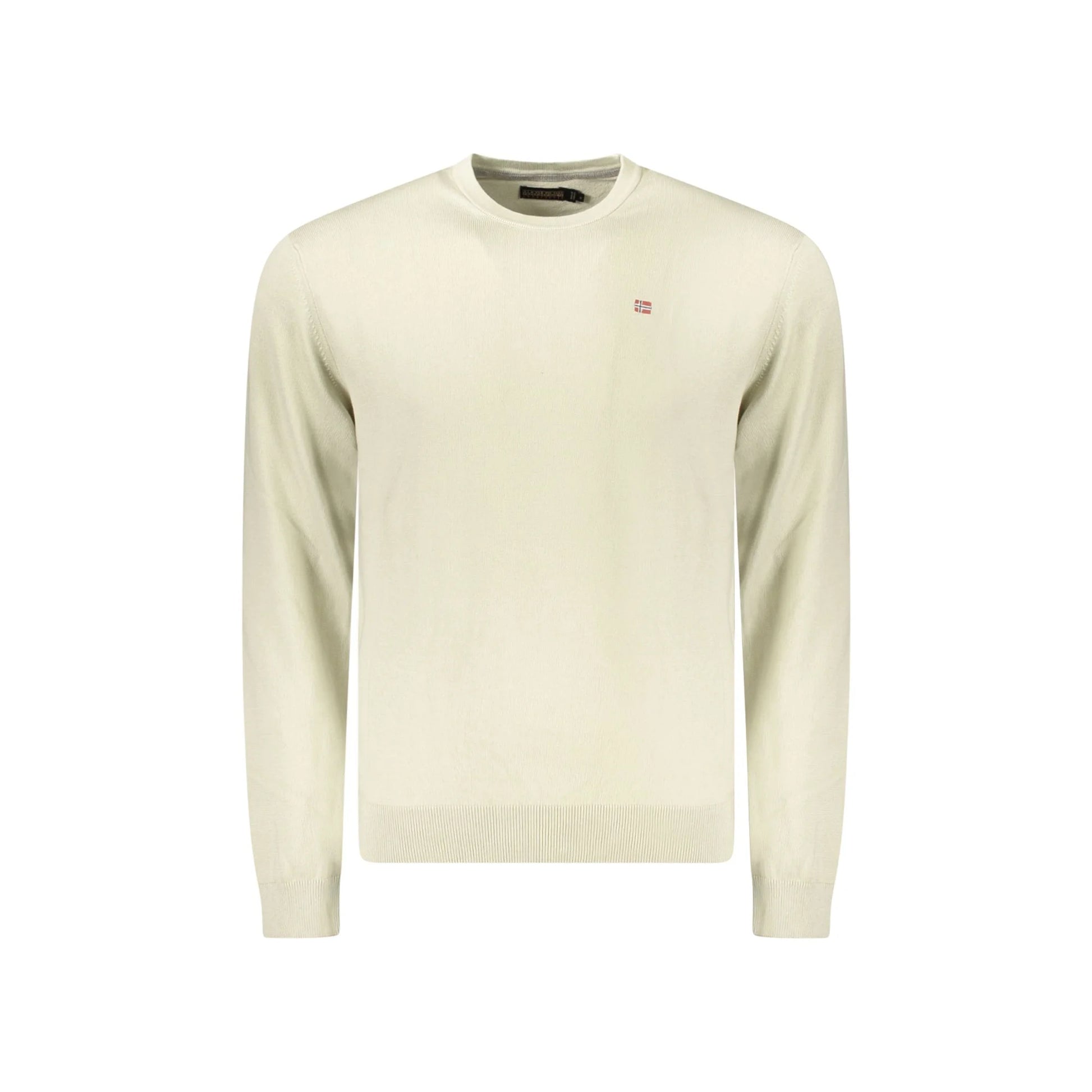 Napapijri Maglia Uomo Beige Ricamo Maglie - foto prodotto