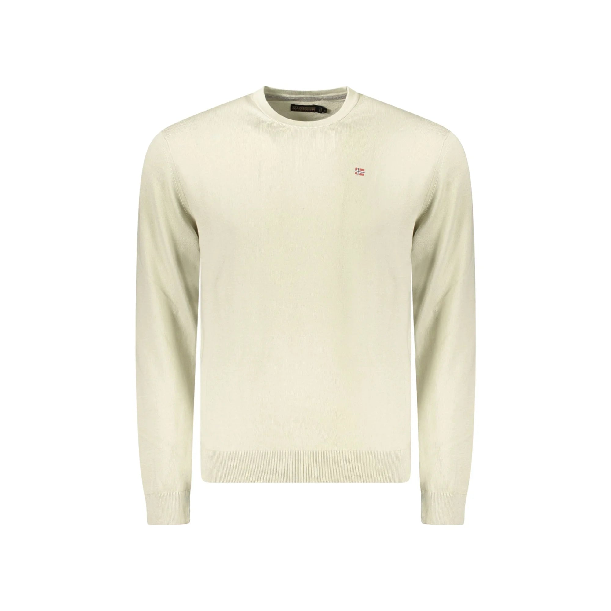 Napapijri Maglia Uomo Beige Ricamo Maglie - foto prodotto