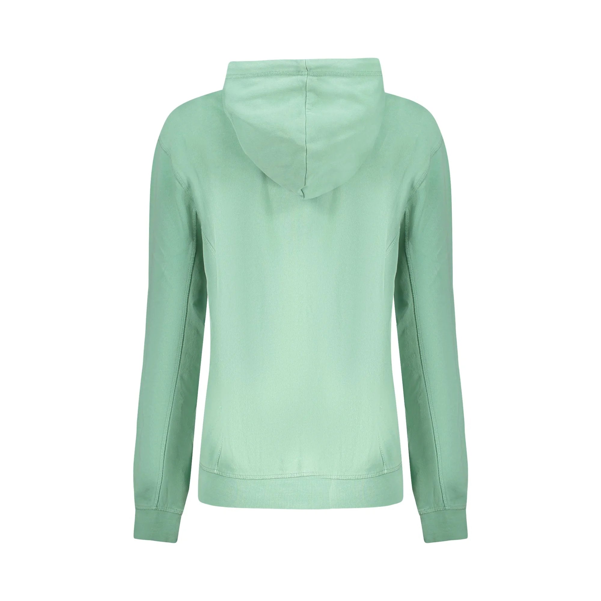 North Sails Felpa Maniche Lunghe Donna Verde Zip Felpe - vista 2