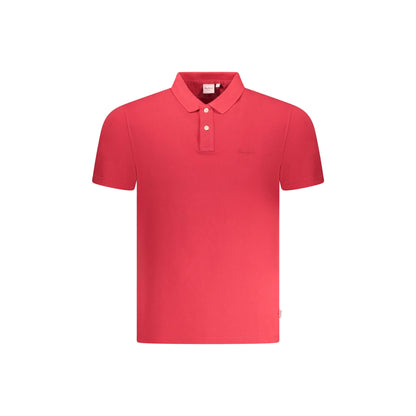 Pepe Jeans Polo Maniche Corte Uomo Rossa Ricamo Rosso - foto prodotto