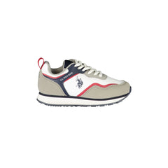 U.S. POLO ASSN. Scarpe Sportive Bambino Bianche con Logo