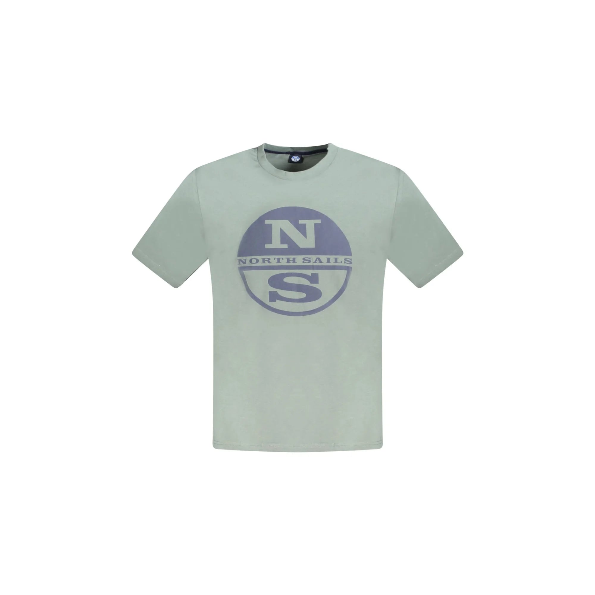 North Sails T-Shirt Maniche Corte Uomo Verde Stampa Logo - foto prodotto