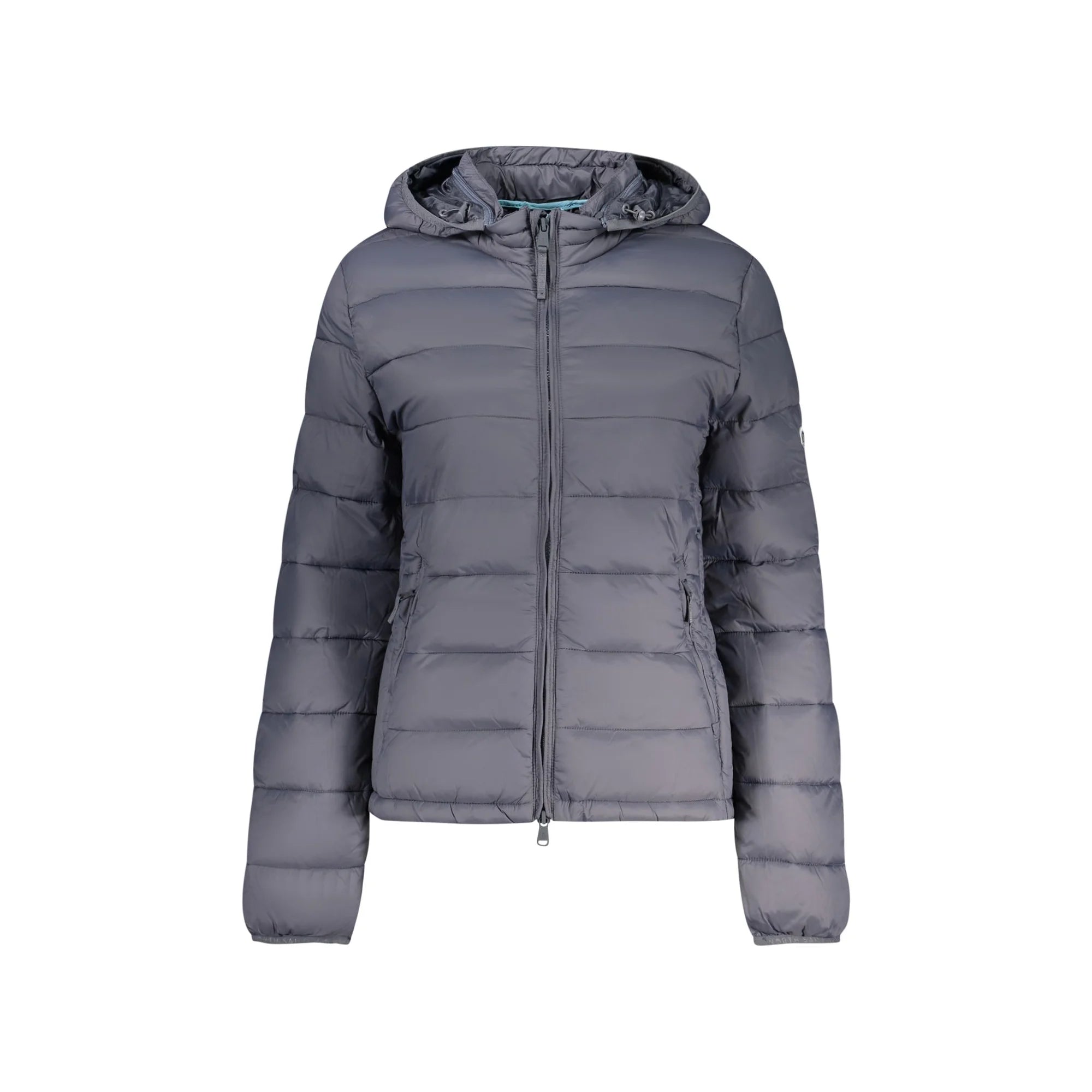 North Sails Giubbotto Donna Cappuccio Zip Tasche Water Resistant Ocean Positive Giubbotti e Giacche Grigio - foto prodotto