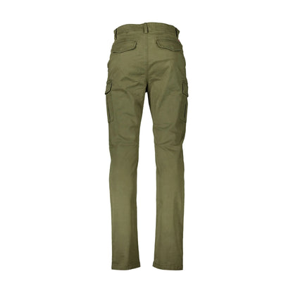 Napapijri Pantaloni Uomo Verde Logo - vista 2