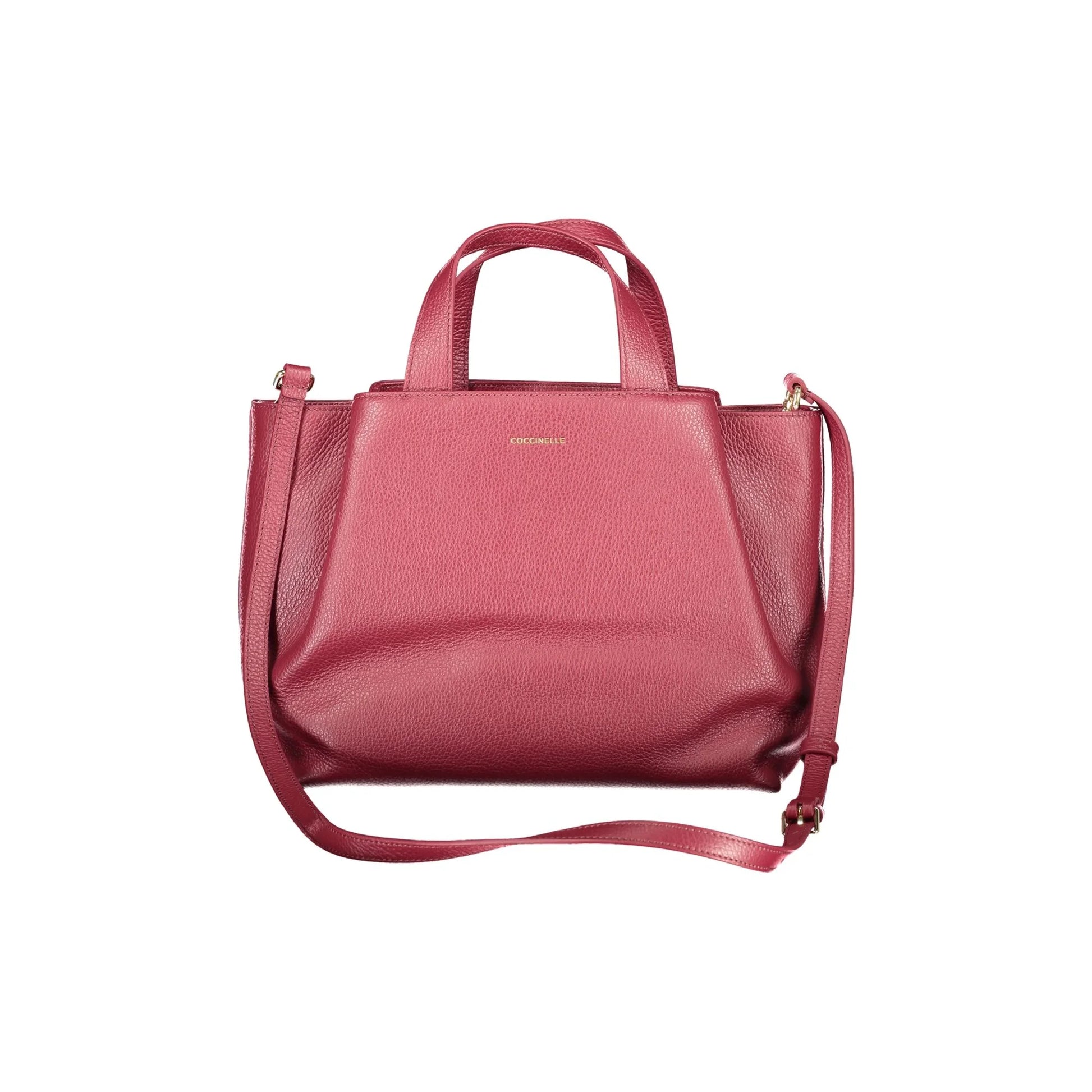 Coccinelle Borsa Donna Rossa Malory Manici Tracolla Pelle Zip Logo Borse rosso - vista 2