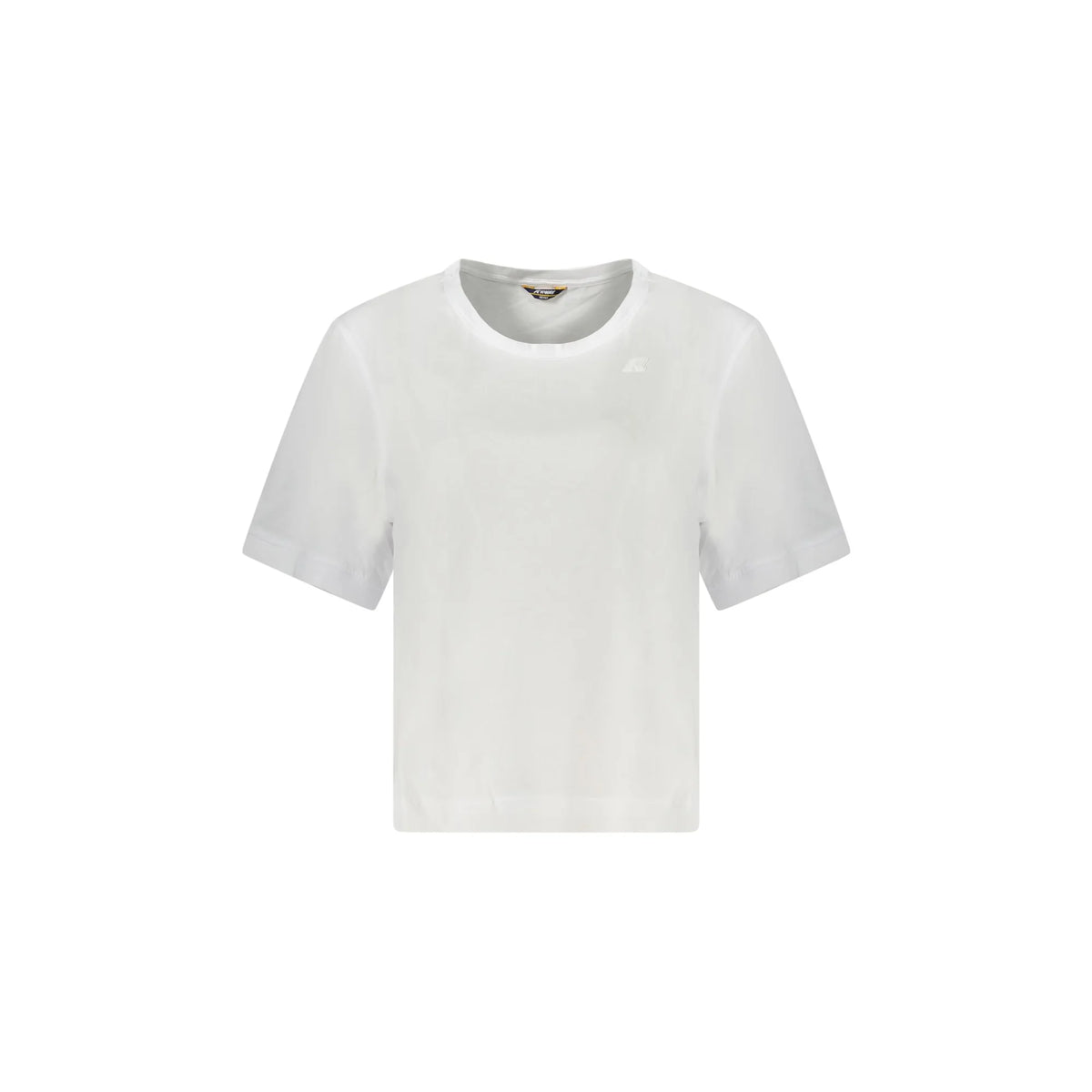 K-WAY T-SHIRT MANICHE CORTE DONNA BIANCO