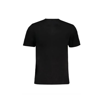 Gian Marco Venturi T-Shirt Maniche Corte Uomo Nera Stampa Logo nero - vista 2