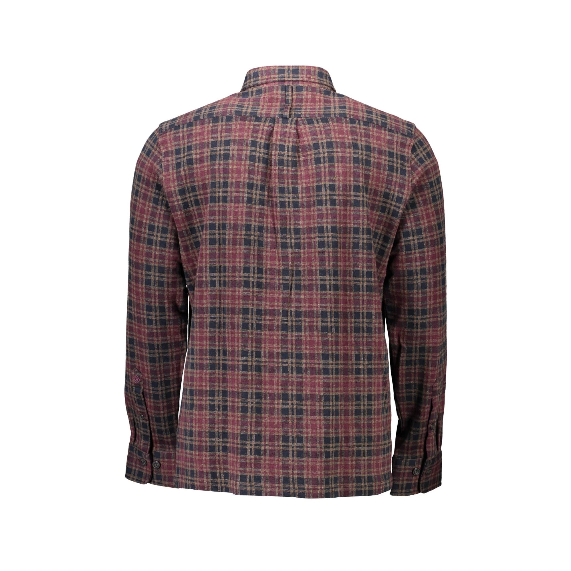 GANT CAMICIA MANICHE LUNGHE UOMO MARRONE