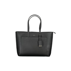 Calvin Klein Borsa a Spalla Donna Nera Logo