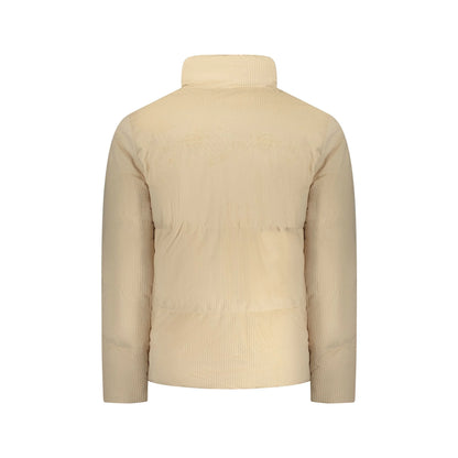 Rifle Giubbotto Maniche Lunghe Uomo Beige con Logo Giubbotti e Giacche - vista 2