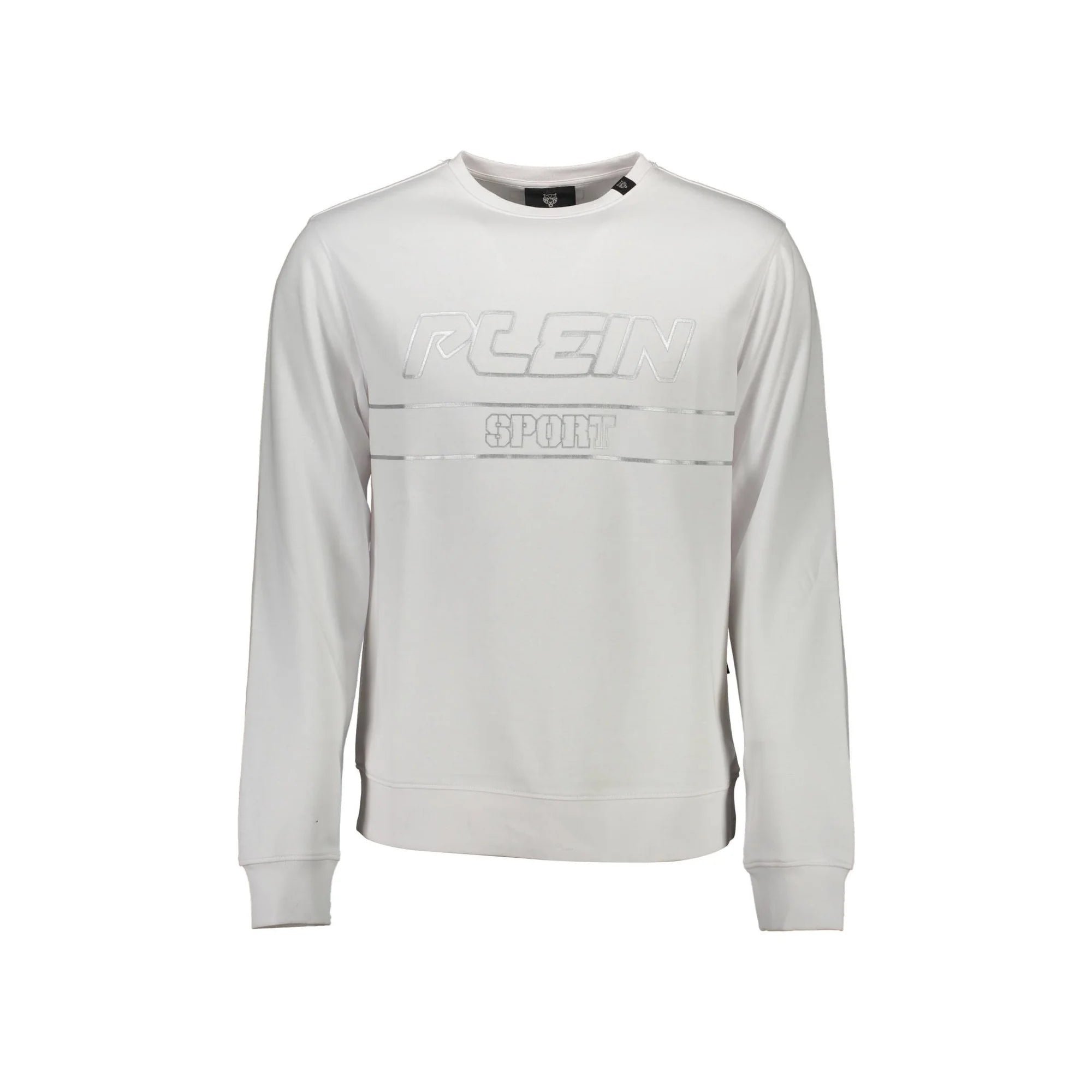 PLEIN SPORT FELPA SENZA ZIP UOMO BIANCO