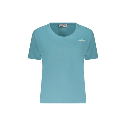 FREDDY T-SHIRT MANICHE CORTE DONNA AZZURRO