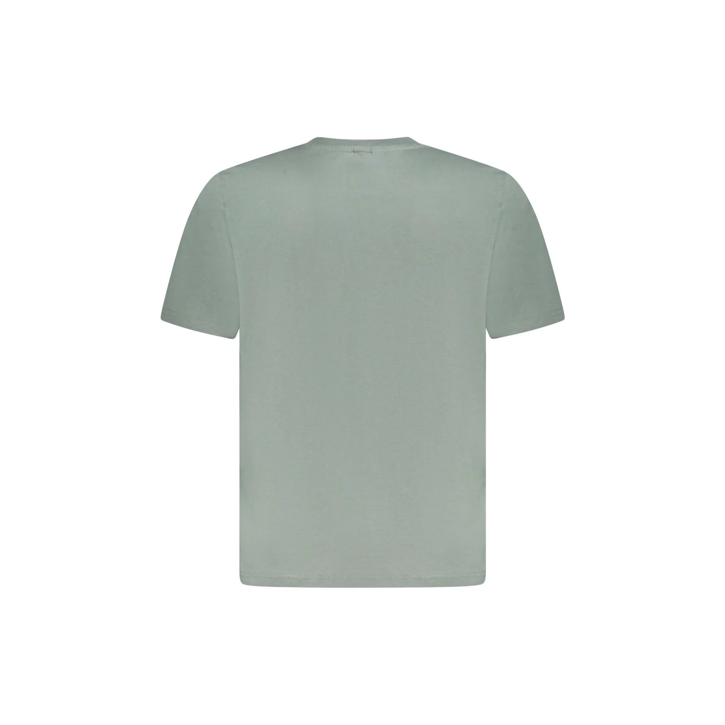North Sails T-Shirt Maniche Corte Uomo Verde Stampa Logo - vista 2