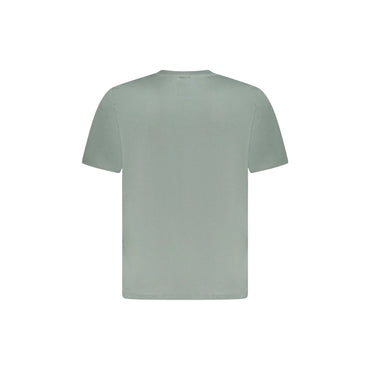 North Sails T-Shirt Maniche Corte Uomo Verde Stampa Logo - vista 2