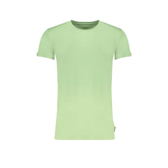 Gaudì Tricou Maneci Scurte Bărbați Verde Logo